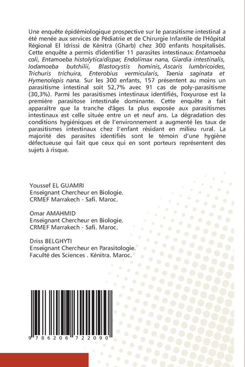 Produktbild: Les Parasites Gastro-Intestinaux