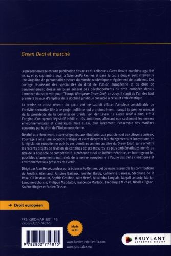 Produktbild: Green deal et march&eacute;