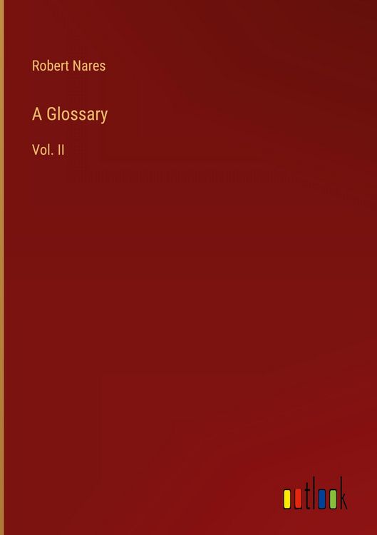 Produktbild: A Glossary