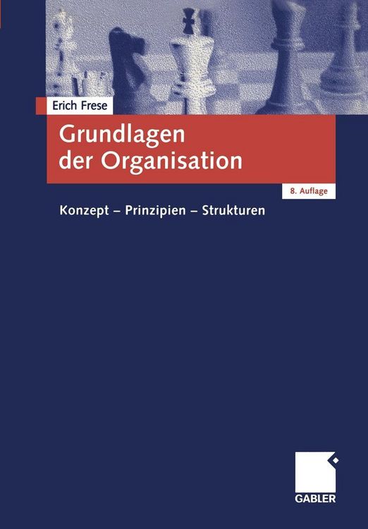 Produktbild: Grundlagen der Organisation
