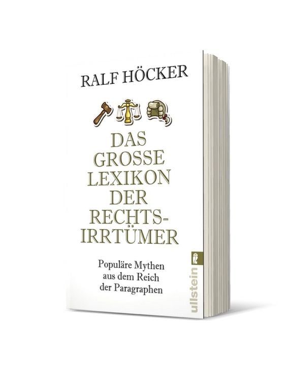 Produktbild: Das gro&szlig;e Lexikon der Rechtsirrt&uuml;mer