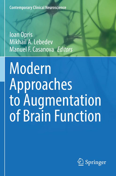 Produktbild: Modern Approaches to Augmentation of Brain Function