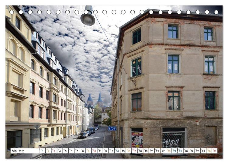 Produktbild: Altenburg, die Stadt des Skat-Spiels (Tischkalender 2026 DIN A5 quer), CALVENDO Monatskalender