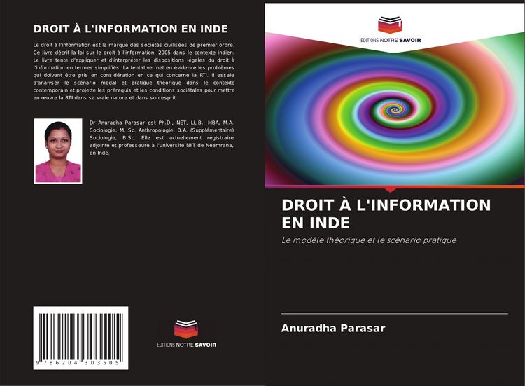 Produktbild: Droit &Agrave; L'information En Inde