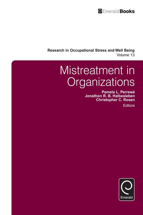 Produktbild: Mistreatment in Organizations