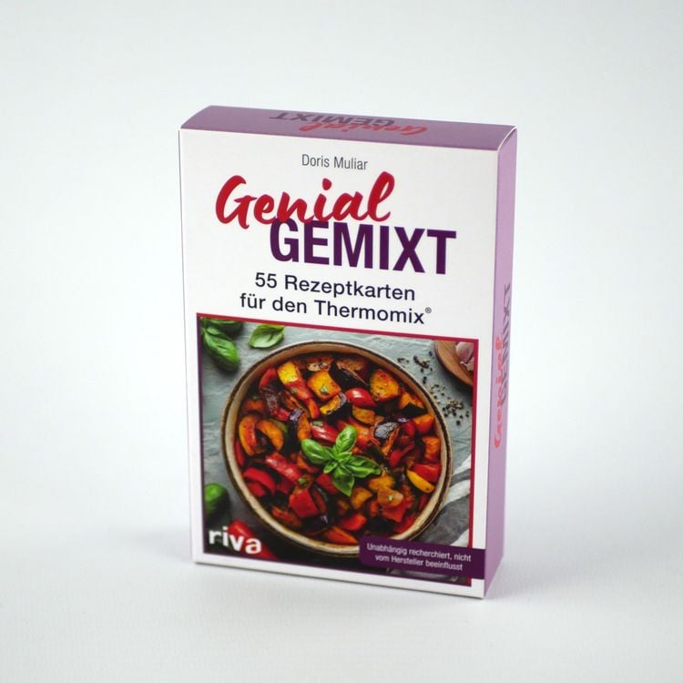 Produktbild: Genial gemixt &ndash; 55 Rezeptkarten f&uuml;r den Thermomix&reg;