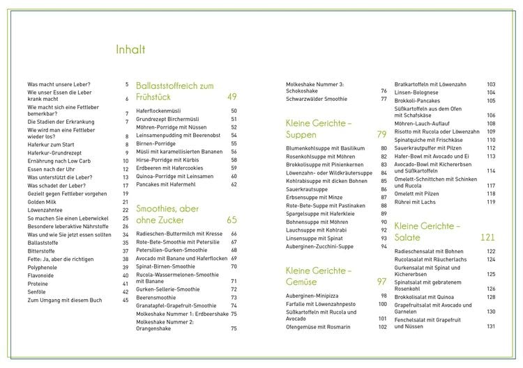 Produktbild: Richtig essen bei Fettleber