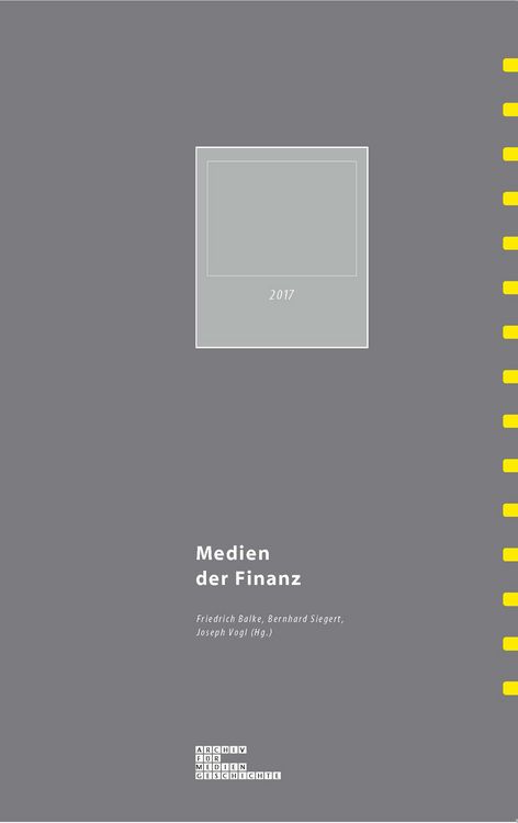 Produktbild: Medien der Finanz