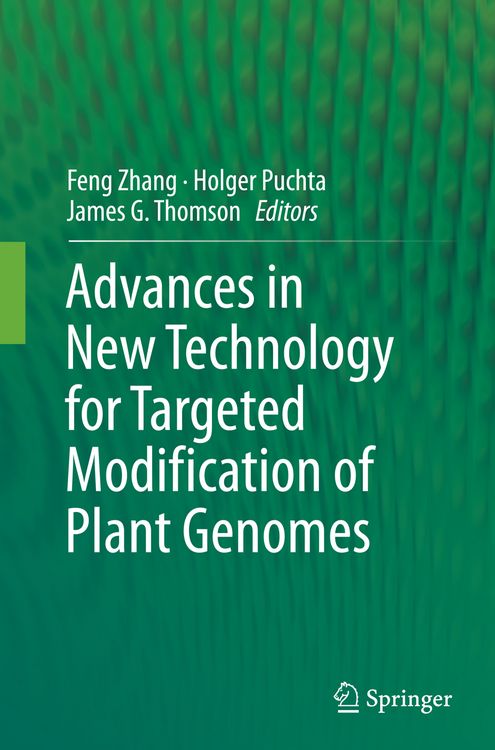 Produktbild: Advances in New Technology for Targeted Modification of Plant Genomes