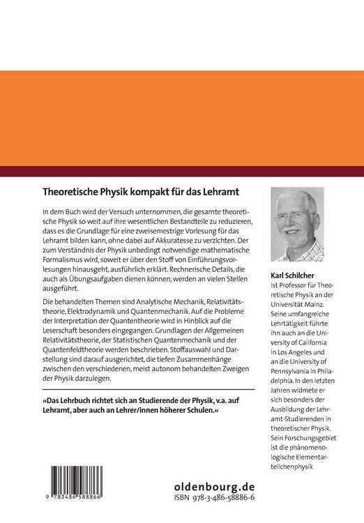 Produktbild: Theoretische Physik kompakt f&uuml;r das Lehramt