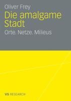 Produktbild: Die amalgame Stadt