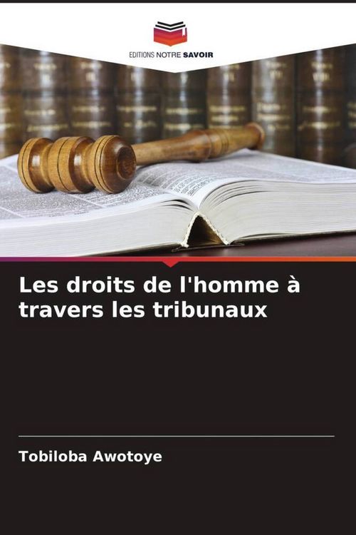 Produktbild: Les droits de l'homme &agrave; travers les tribunaux
