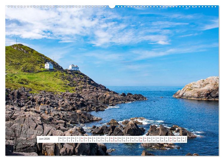Produktbild: Norwegen - ein traumhaftes Reiseziel (hochwertiger Premium Wandkalender 2026 DIN A2 quer), Kunstdruck in Hochglanz