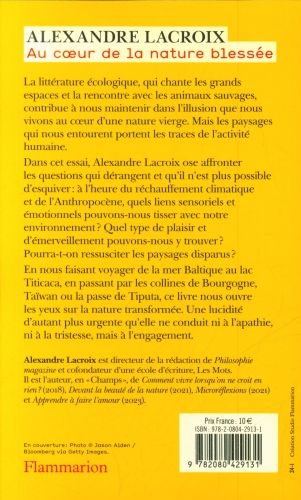 Produktbild: Au coeur de la nature bless&eacute;e