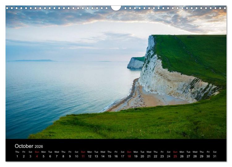 Produktbild: Dorset (Wall Calendar 2026 DIN A3 landscape), CALVENDO 12 Month Wall Calendar