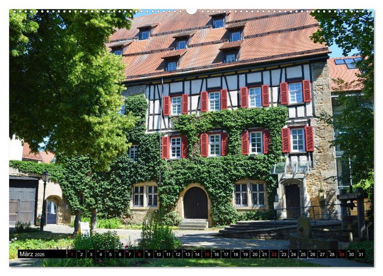 Produktbild: Reutlingen - Tor zur Schw&auml;bischen Alb (Wandkalender 2026 DIN A2 quer), CALVENDO Monatskalender