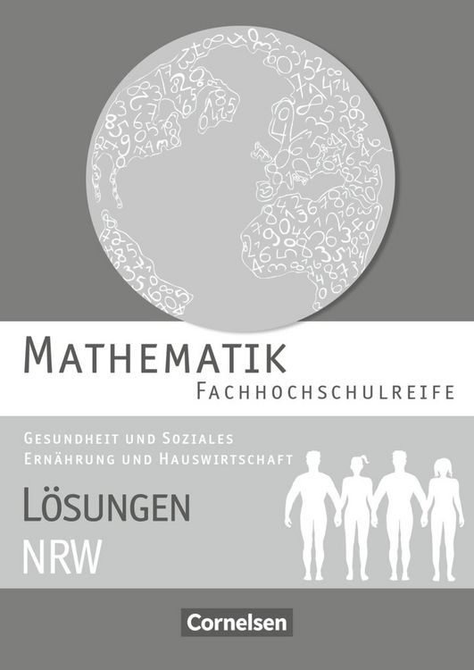 Produktbild: Mathematik - Fachhochschulreife - Gesundheit und Soziales, Ern&auml;hrung und Hauswirtschaft - Nordrhein-Westfalen 2016