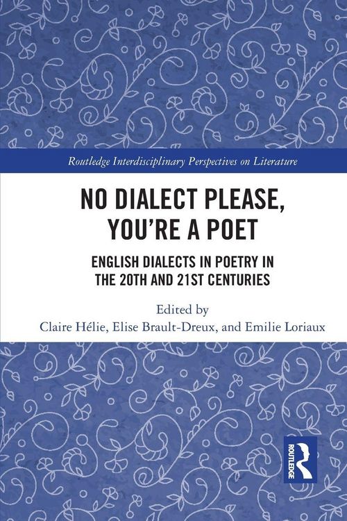 Produktbild: No Dialect Please, You're a Poet