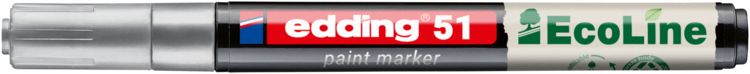 Produktbild: Edding 51 EcoLine 4-51-054 Lackmarker Silber 1 mm, 2mm