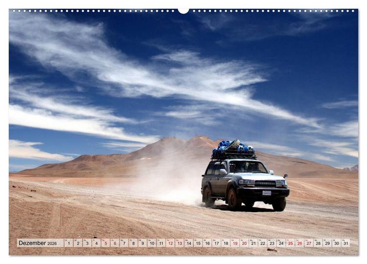 Produktbild: Abenteuer Anden - Peru und Bolivien (Wandkalender 2026 DIN A2 quer), CALVENDO Monatskalender