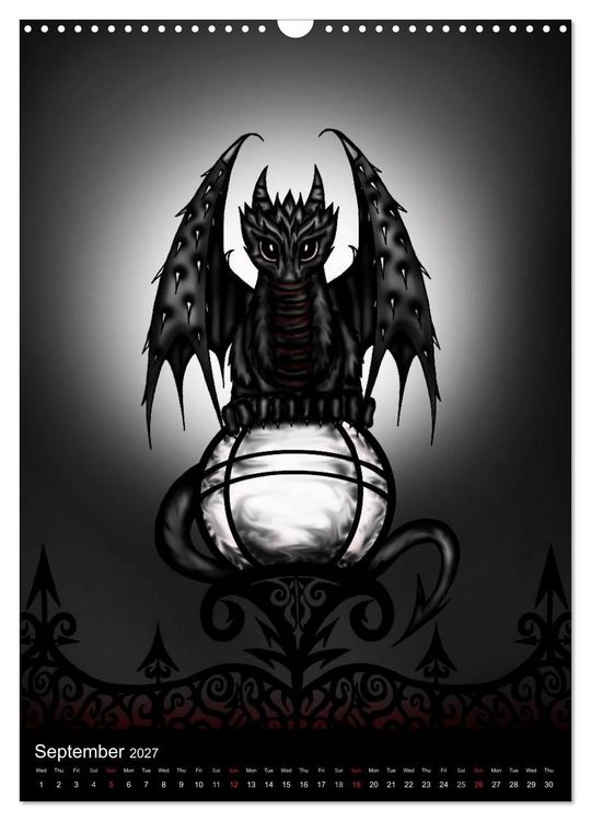 Produktbild: Dragons (Wall Calendar 2027 DIN A3 portrait), CALVENDO 12 Month Wall Calendar