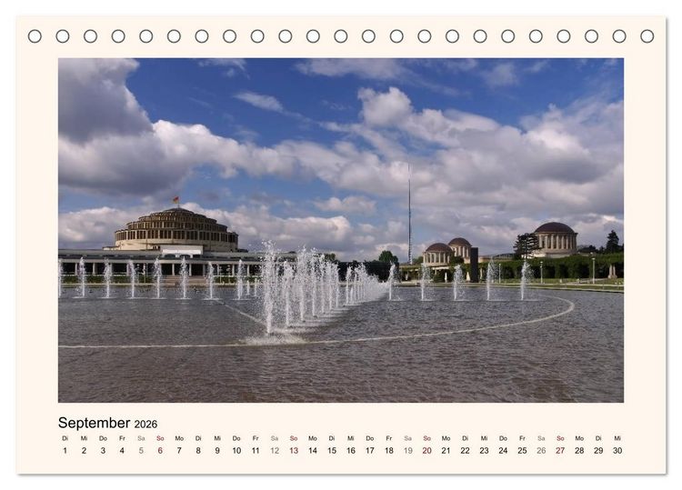 Produktbild: Breslau - Schlesiens Herz an der Oder (Tischkalender 2026 DIN A5 quer), CALVENDO Monatskalender