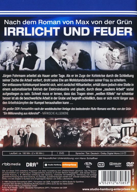 Produktbild: Irrlicht und Feuer - DDR TV-Archiv