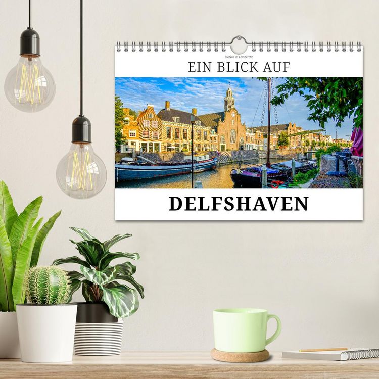 Produktbild: Ein Blick auf Delfshaven (Wandkalender 2026 DIN A4 quer), CALVENDO Monatskalender