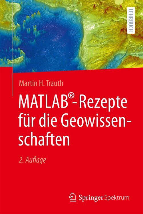 Produktbild: MATLAB&reg;-Rezepte f&uuml;r die Geowissenschaften