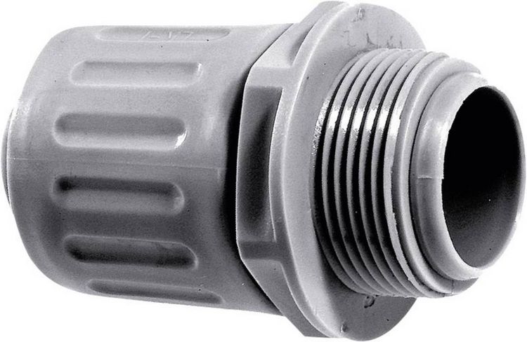 Produktbild: LAPP 55501410 SILVYN&reg; LKI-M 16x1,5 SGY Schlauchverschraubung Silber-Grau (RAL 7001) M16 10 mm Gerade 1 St.