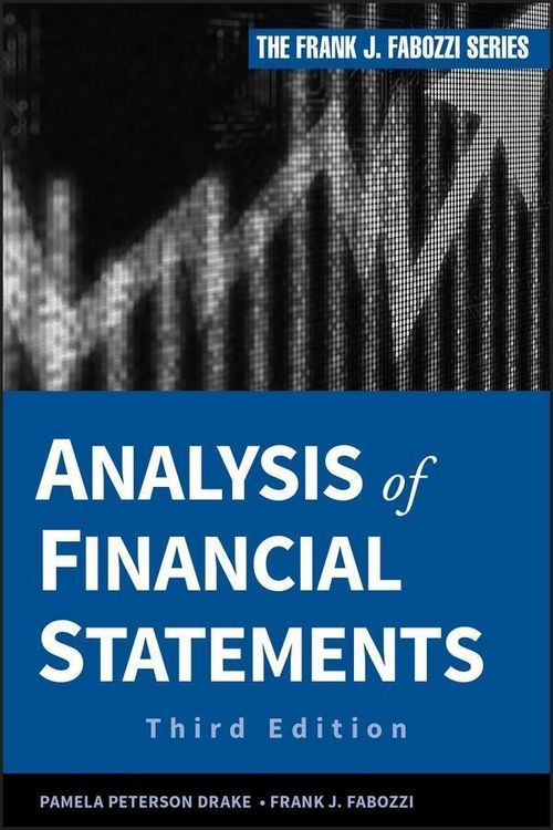 Produktbild: Analysis of Financial Statements