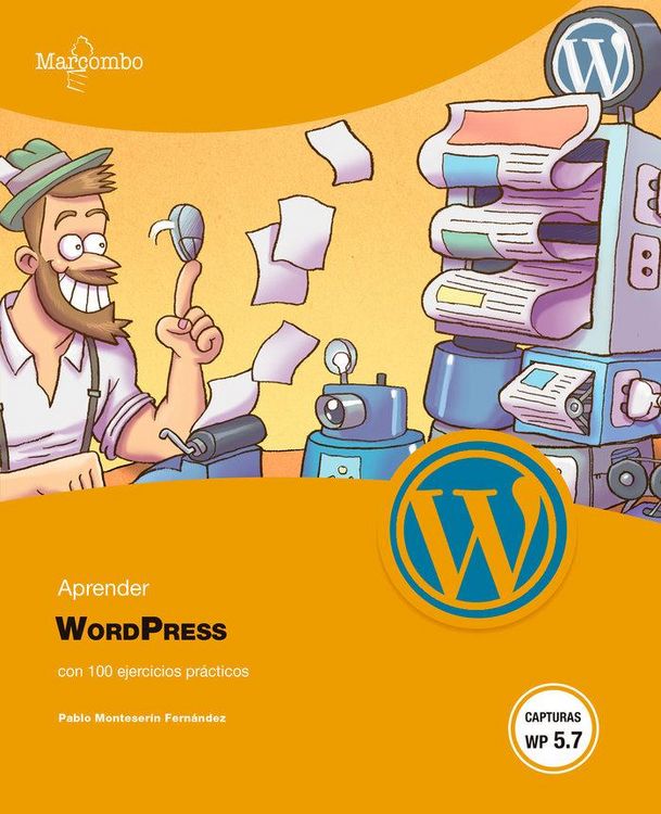Produktbild: Aprender WordPress con 100 ejercicios pr&aacute;cticos