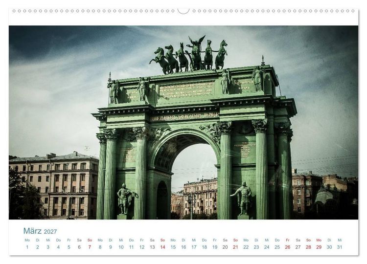 Produktbild: Sankt Petersburg - "Venedig des Nordens" (hochwertiger Premium Wandkalender 2027 DIN A2 quer), Kunstdruck in Hochglanz