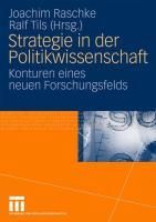 Produktbild: Strategie in der Politikwissenschaft