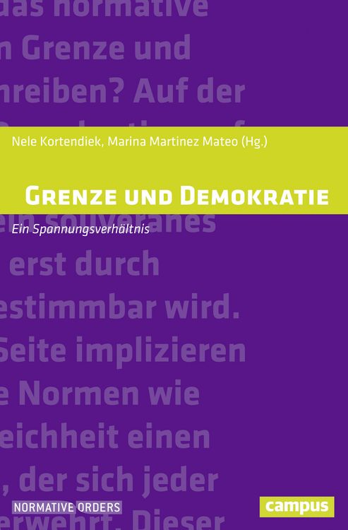 Produktbild: Grenze und Demokratie
