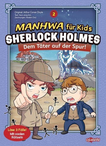 Produktbild: Manhwa f&uuml;r Kids: Sherlock Holmes (Band 2) - Dem T&auml;ter auf der Spur