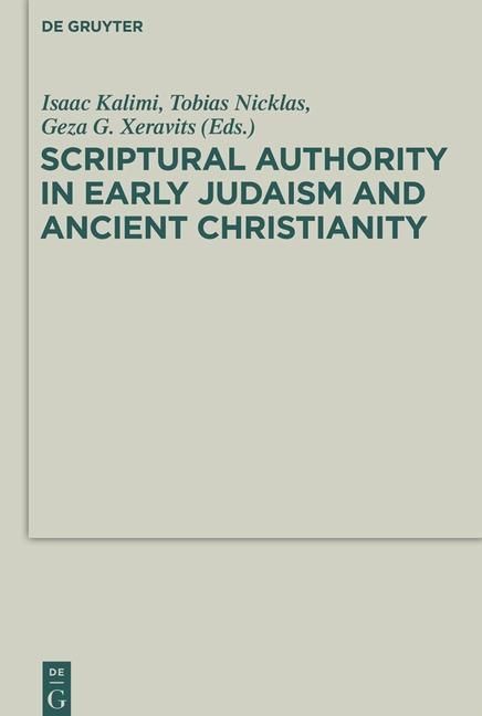 Produktbild: Scriptural Authority in Early Judaism and Ancient Christianity