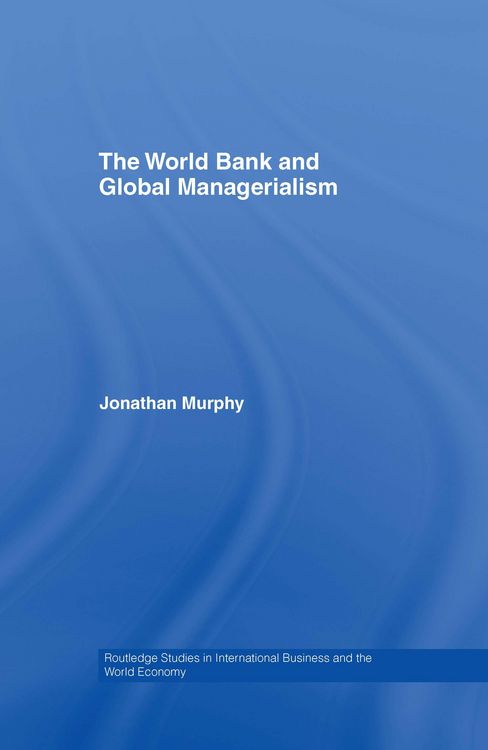 Produktbild: The World Bank and Global Managerialism