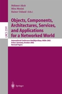 Produktbild: Objects, Components, Architectures, Services, and Applications for a Networked World