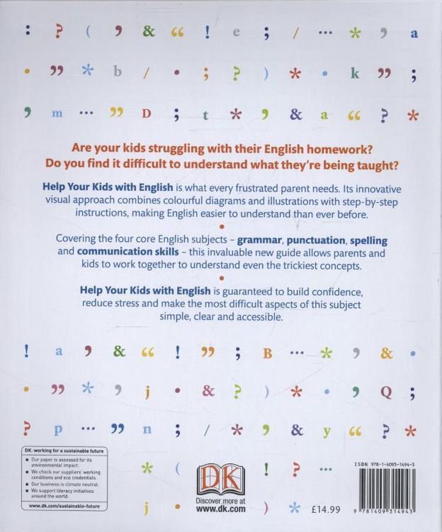 Produktbild: Help Your Kids with English, Ages 10-16 (Key Stages 3-4)