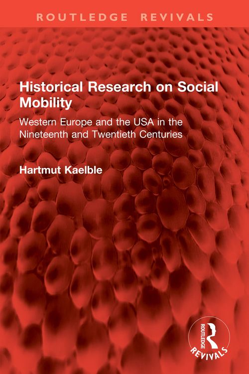 Produktbild: Historical Research on Social Mobility