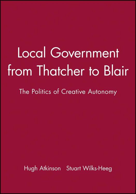 Produktbild: Local Government Since 1945