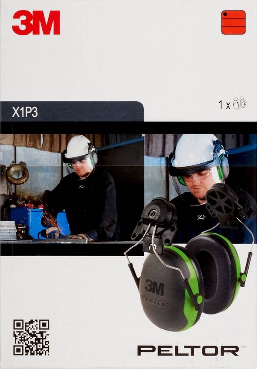 Produktbild: Peltor 3M X1P3E Kapselgeh&ouml;rschutz 26 dB EN 352-3:2002 1St.