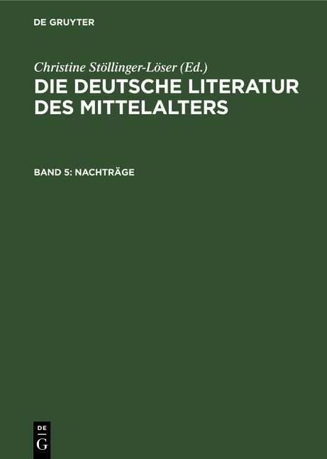 Produktbild: Nachtr&auml;ge