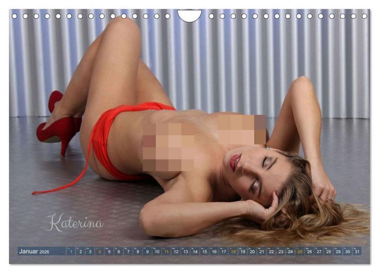 Produktbild: Erotik Fotoart - Natural Honeys (Wandkalender 2026 DIN A4 quer), CALVENDO Monatskalender