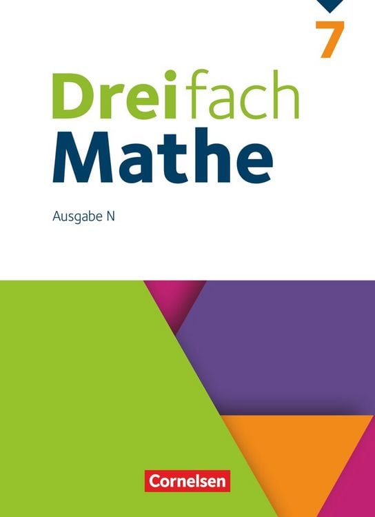 Produktbild: Dreifach Mathe 7. Schuljahr. Niedersachsen - Sch&uuml;lerbuch