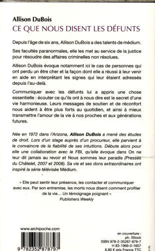 Produktbild: Ce que nous disent les d&eacute;funts