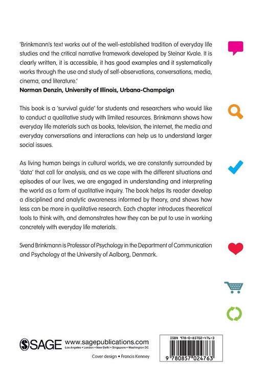 Produktbild: Qualitative Inquiry in Everyday Life