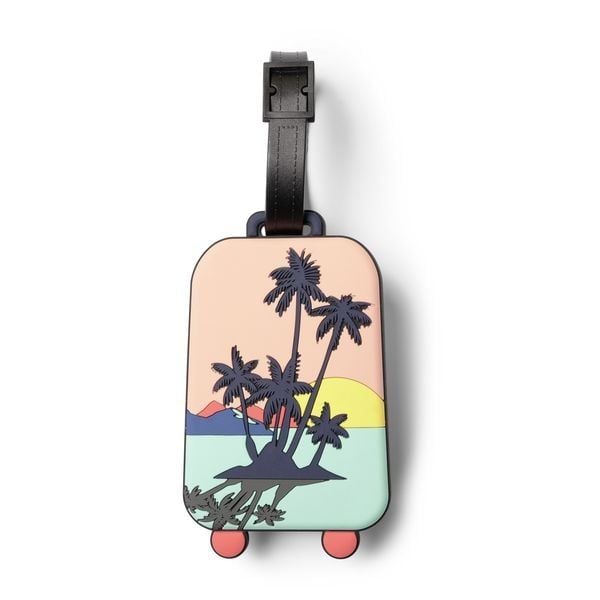 Produktbild: Kofferanh&auml;nger "Sunset Island"