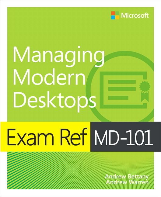 Produktbild: Exam Ref MD-101 Managing Modern Desktops